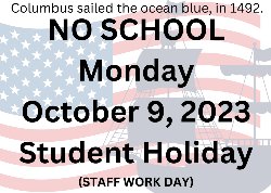 Happy Columbus Day!